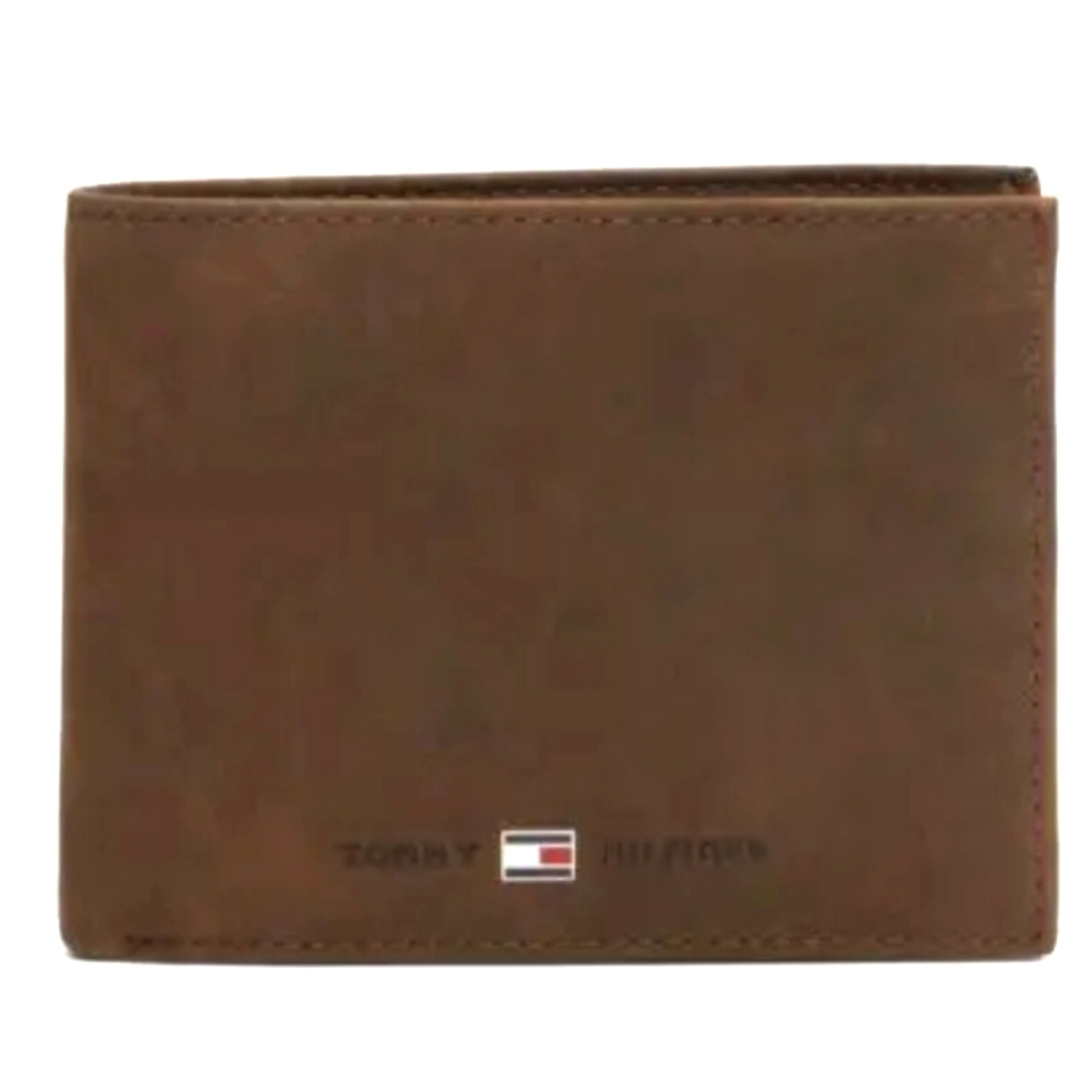 Brand New Tommy Hilfiger Flap Leather Wallet